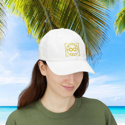 Embroidered Wisdom Code Dad Cap