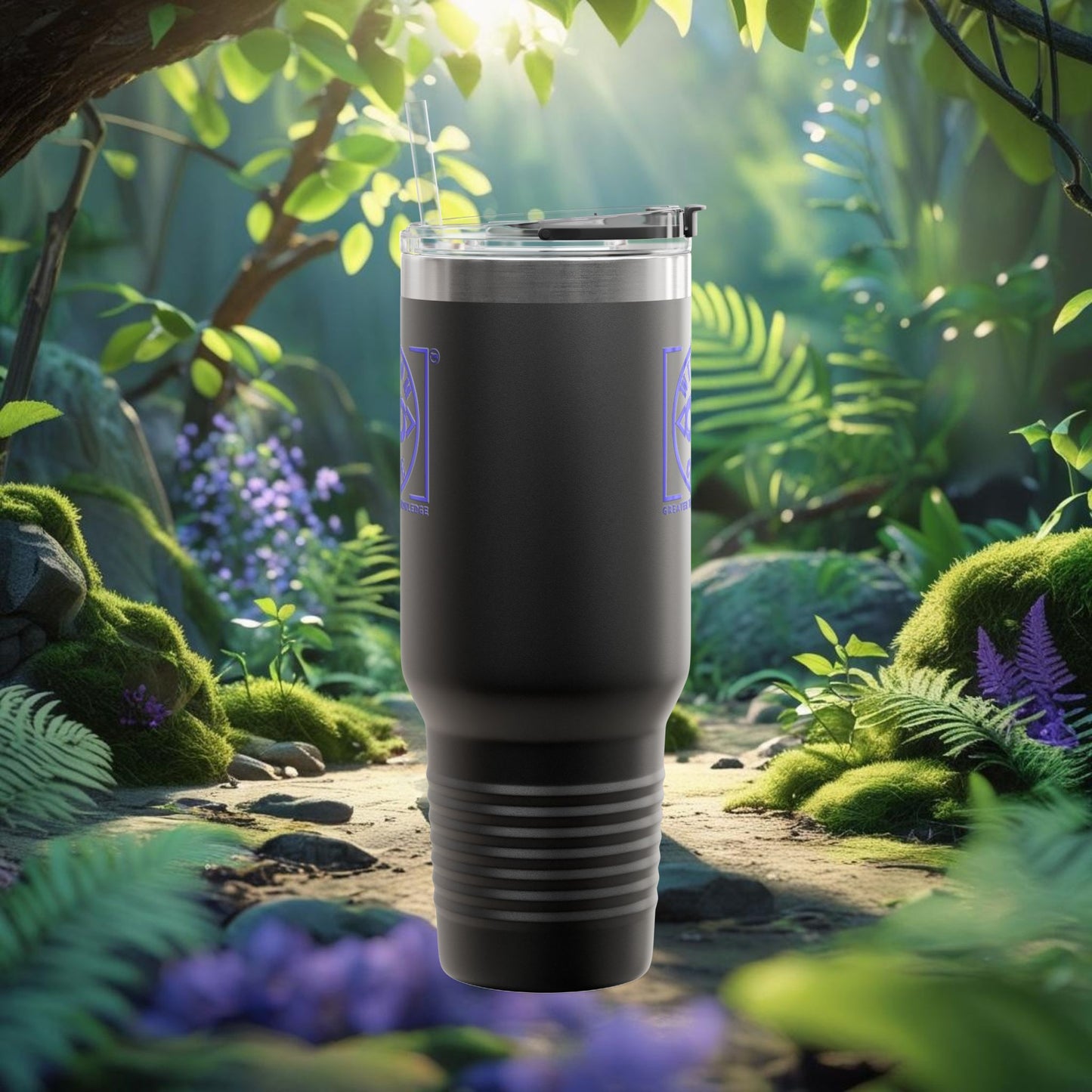 40oz Insulated Travel Mug - Trending Brand for Coffee Lovers, On-the-Go, Gifts for Him/Her, Camping, Office Use - WISDOM CODE