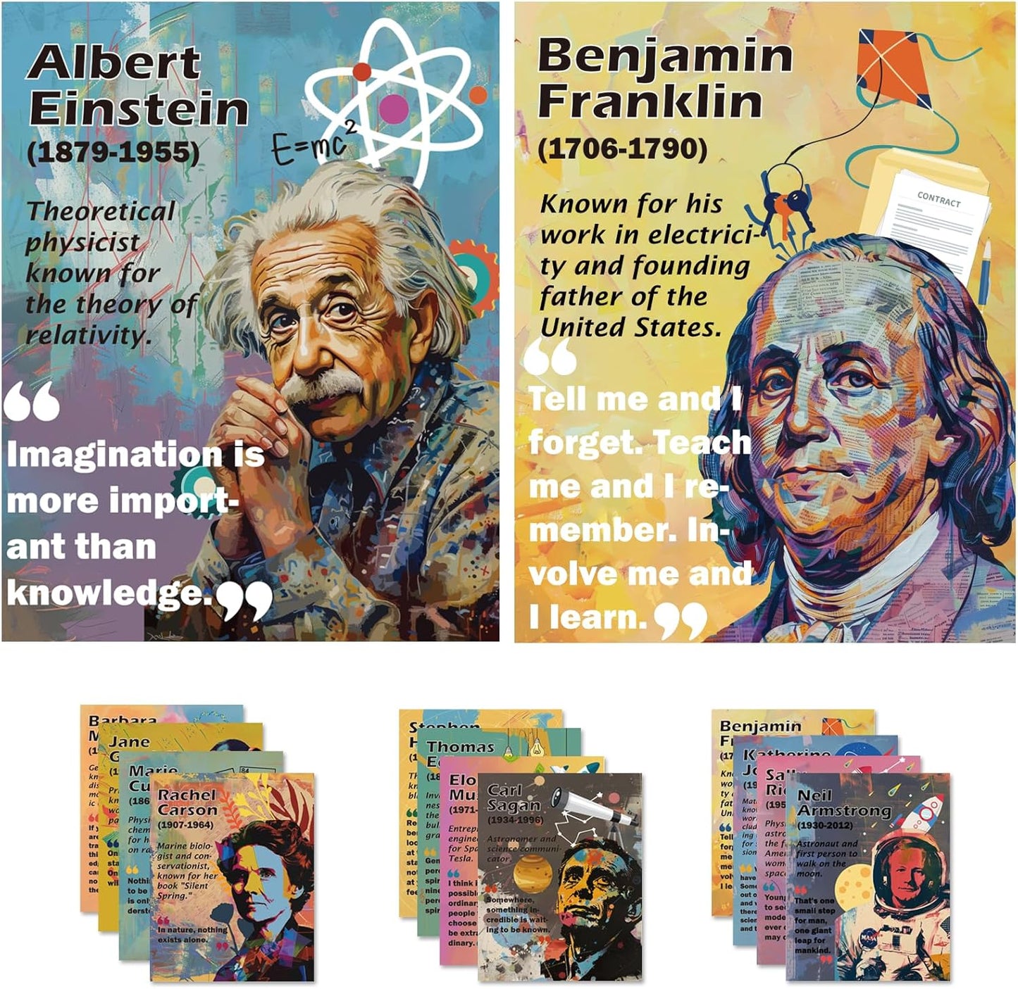 Transform Your Classroom with 15 Inspiring Science Posters | Perfect for Middle School Bulletin Boards and Wall Decor