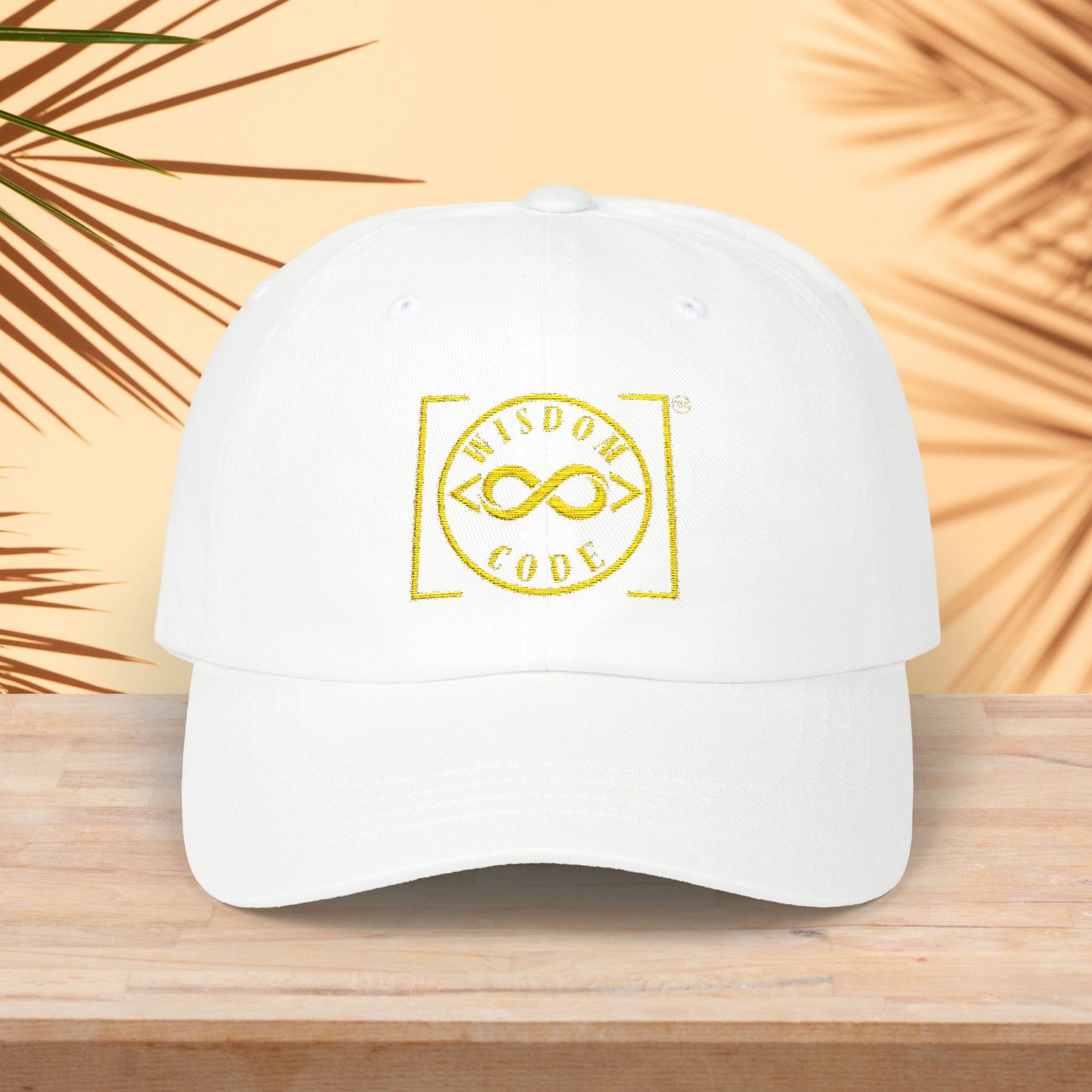 Embroidered Wisdom Code Dad Cap
