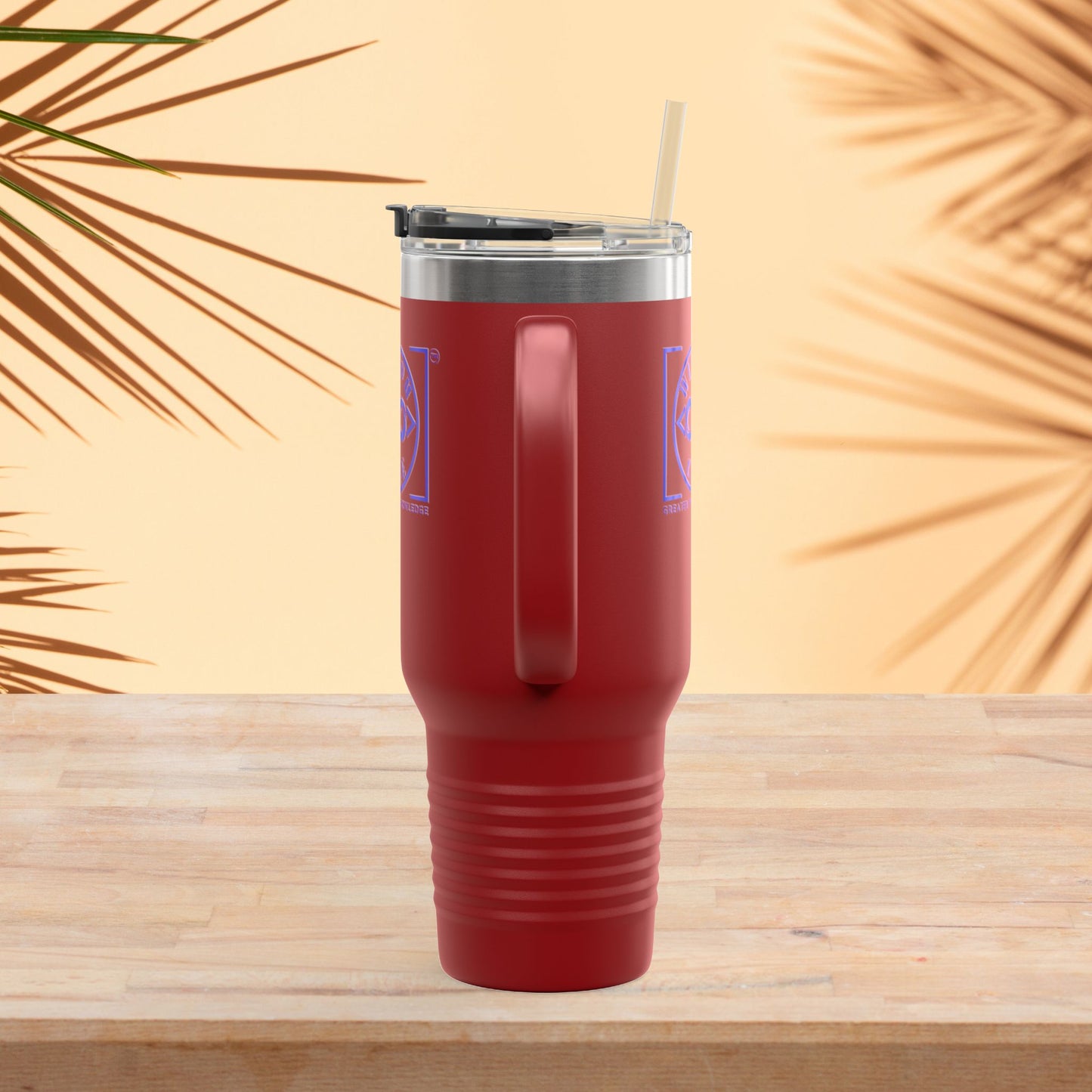 40oz Insulated Travel Mug - Trending Brand for Coffee Lovers, On-the-Go, Gifts for Him/Her, Camping, Office Use - WISDOM CODE