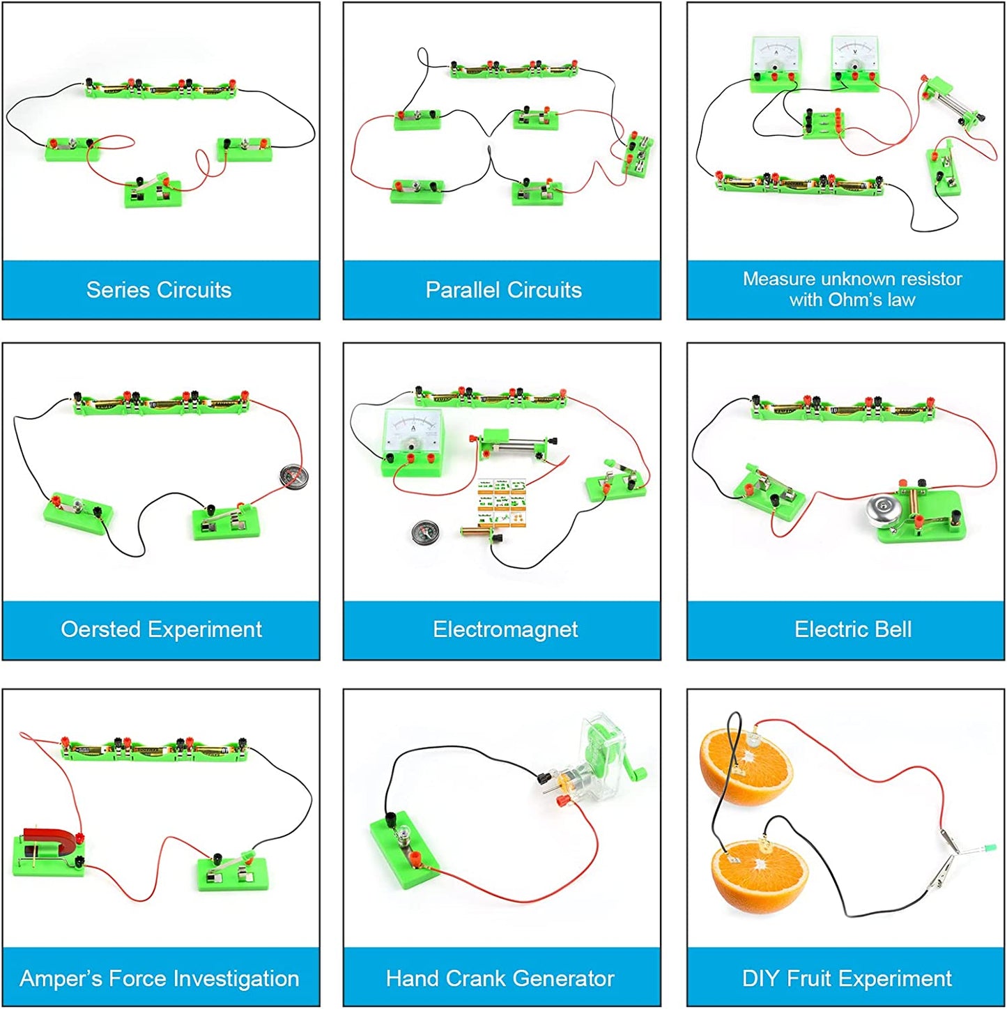 Magnetism Science Kit for Ages 8-16: STEM Circuit Board Experiment for Educational Discovery