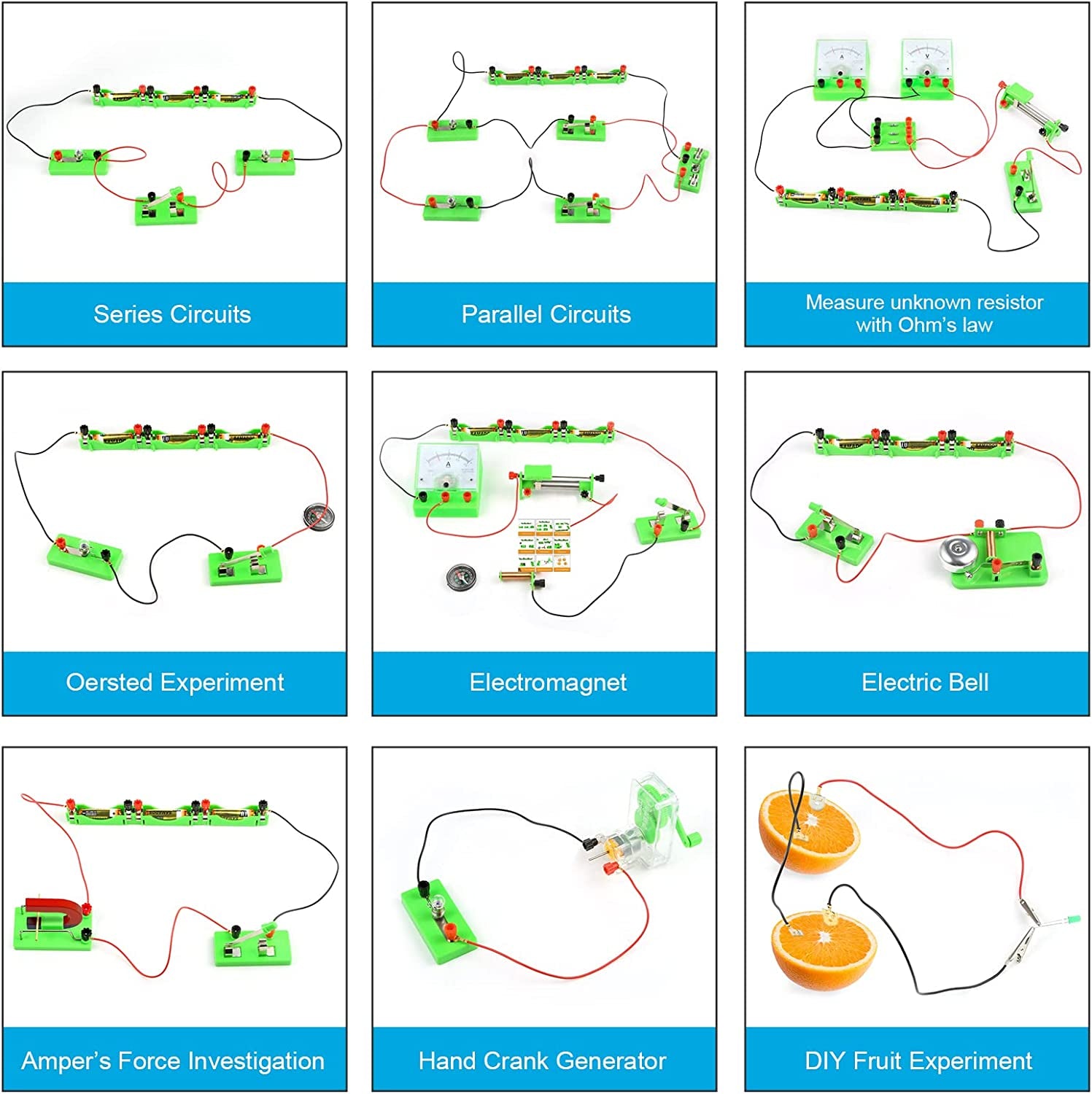 Magnetism Science Kit for Ages 8-16: STEM Circuit Board Experiment for Educational Discovery