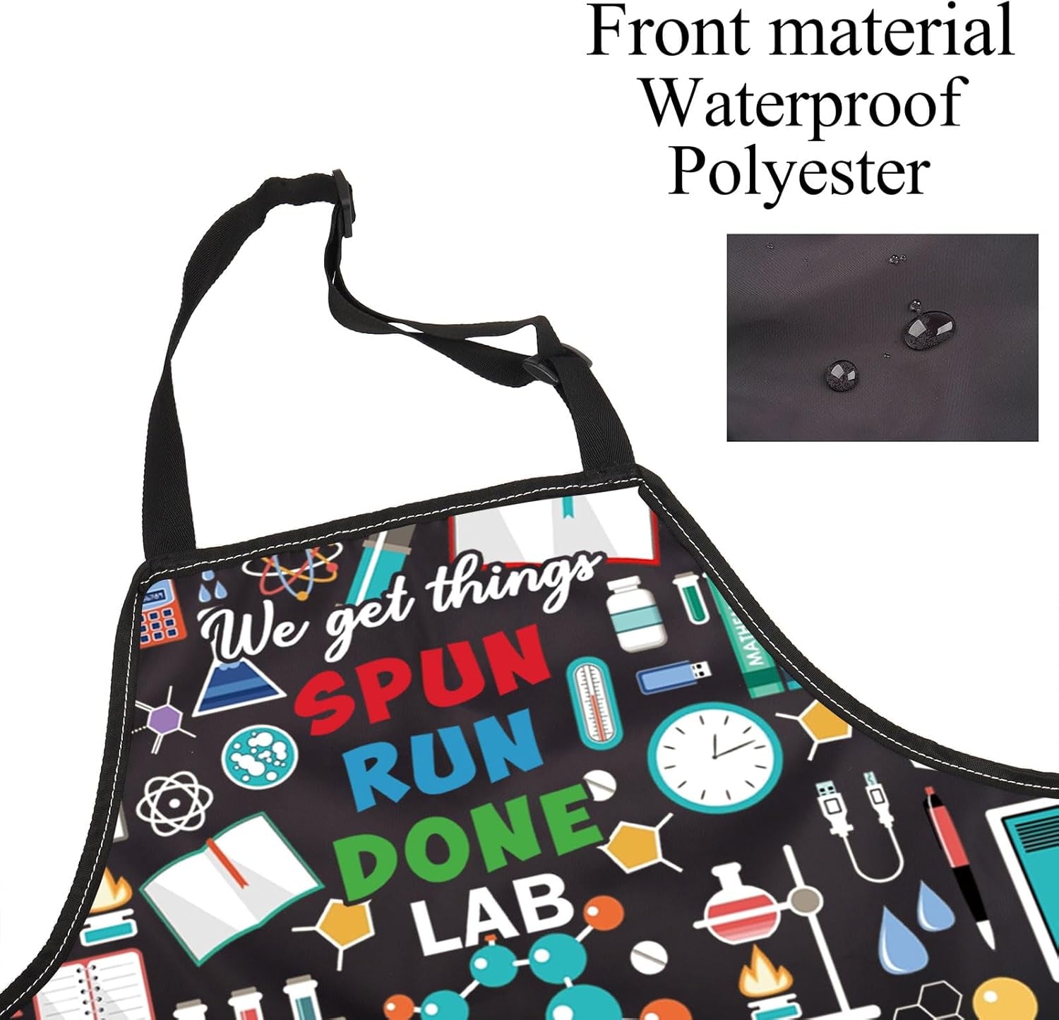 Professional Chemistry Lab Aprons - Ideal Gifts for Laboratory Technicians, Chemistry, Science Teachers and Medical Professionals