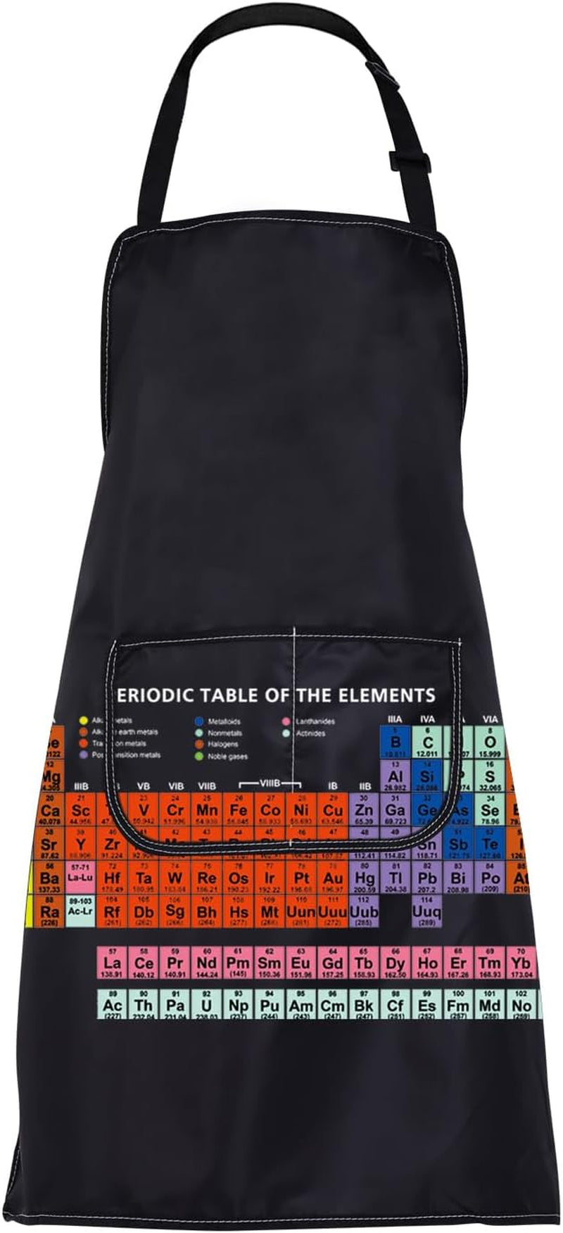 Professional Chemistry Laboratory Apron with Pockets - Ideal Gift for Teachers and Students