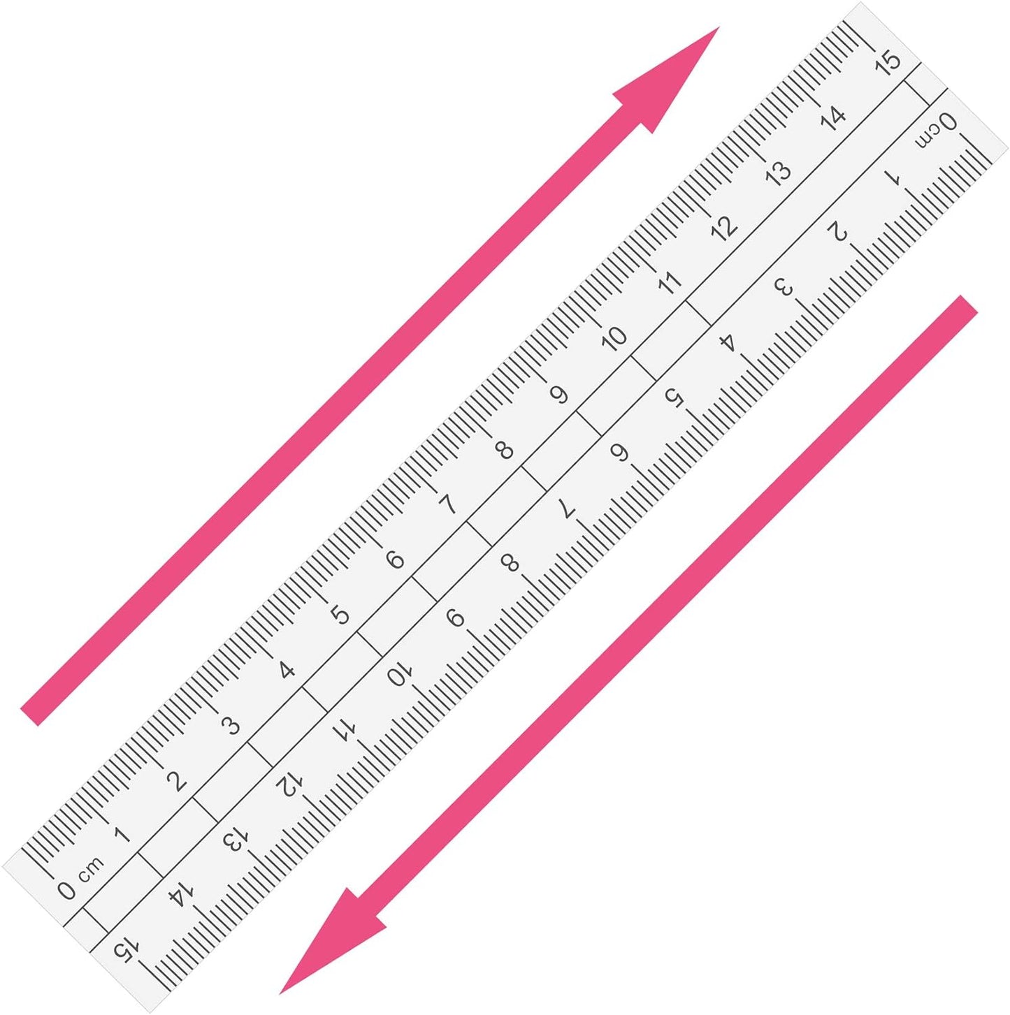 Professional Geometry Set with Compasses and Protractor in Carry Case - Pink