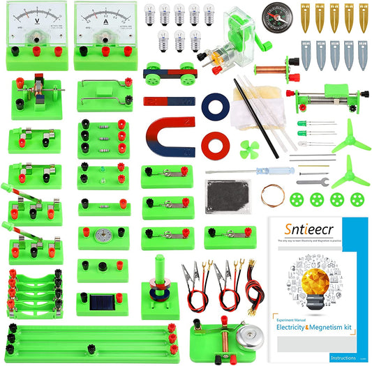 Magnetism Science Kit for Ages 8-16: STEM Circuit Board Experiment for Educational Discovery