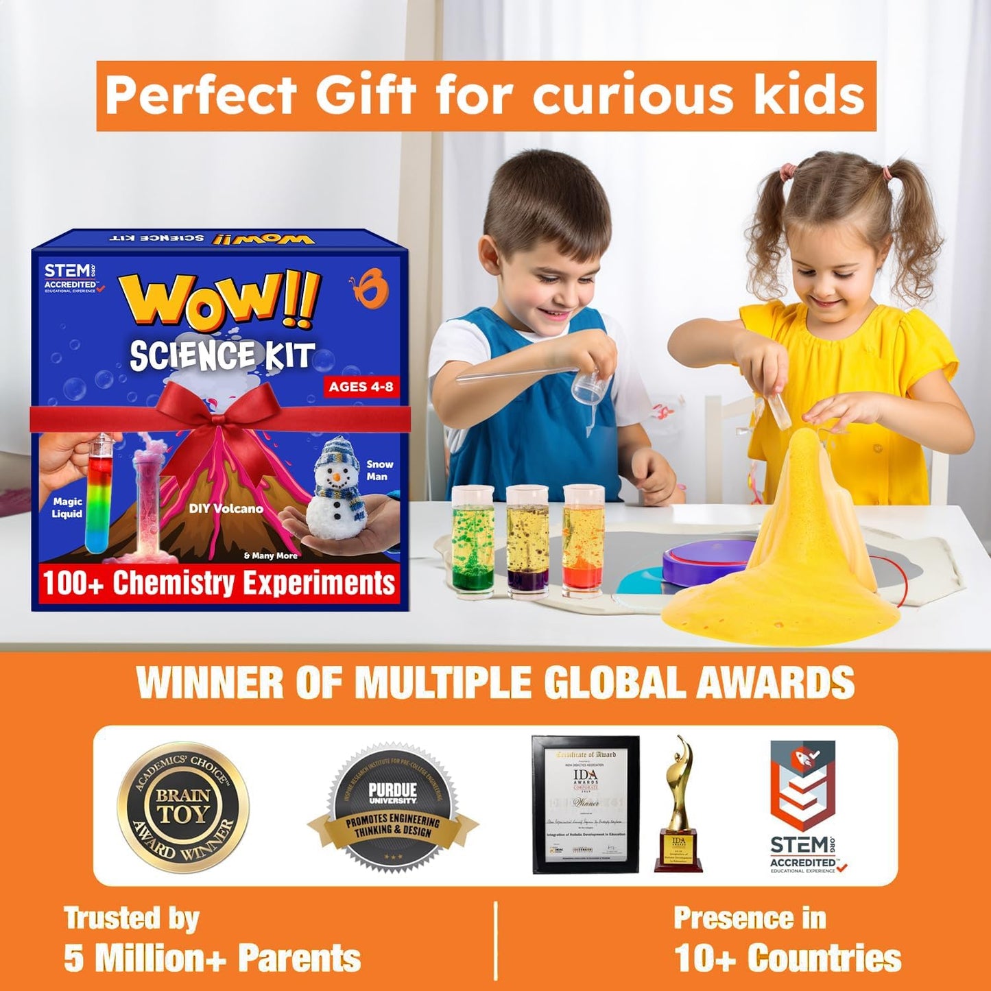 Comprehensive Collection of Over 100 Science Kits for Children Aged 4-8 | Ideal Science Gifts for Boys and Girls Aged 6 | Engaging Science Experiments for Ages 6-8 | Exceptional Science Kits for Kids Aged 4-8 | Unique Gift Ideas for 7-Year-Olds