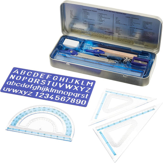 Professional Math Drawing and Measuring Tool Set (Model 557 10 BN 02)