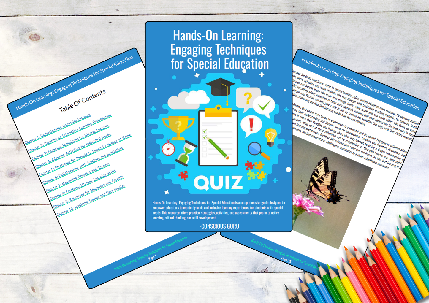 E-Book-Hands-On Learning: Engaging Techniques for Special Education