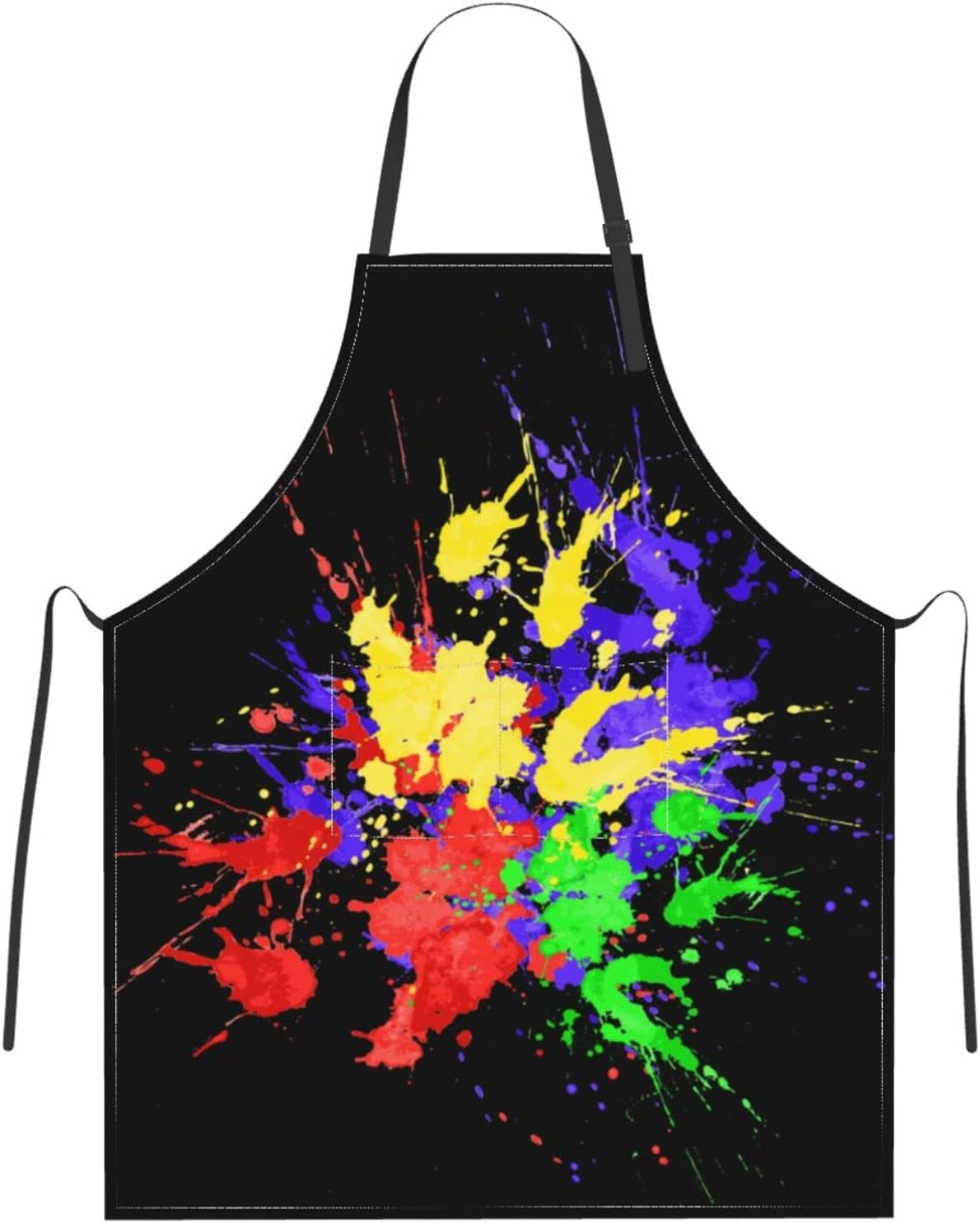 Versatile Adjustable Waterproof Bib Unisex Apron for Art & Science Teachers - Perfect for Art, Science and Chemistry Teachers